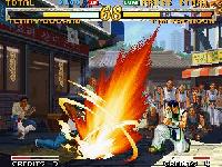 une photo d'Ã©cran de Garou Mark of the Wolves sur SNK Neo Geo